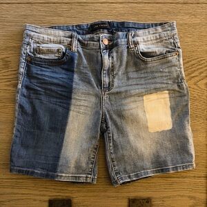 Joe Fresh Boyfriend Distressed Blue Jean Shorts